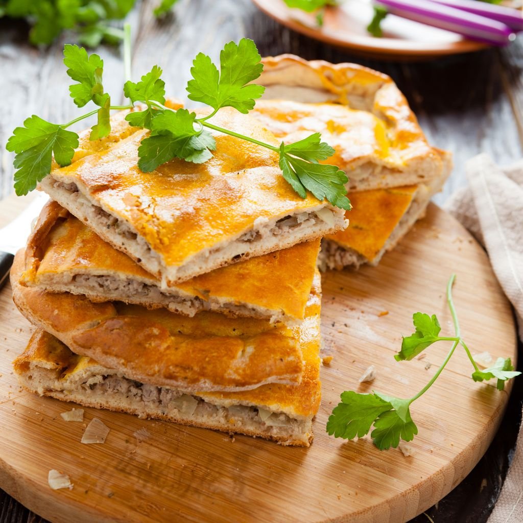 Красивые пироги с капустой