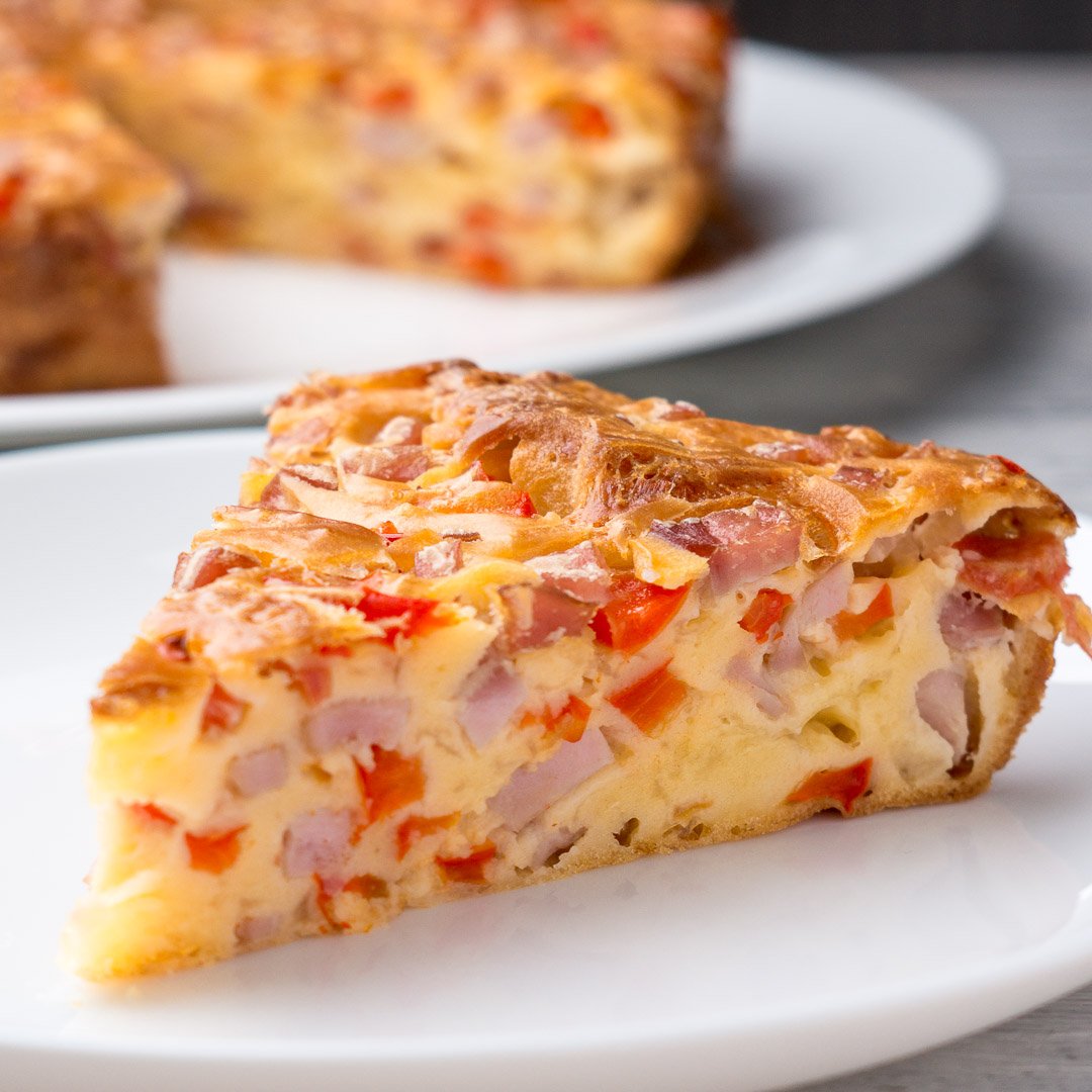 Мясной пирог с фаршем в духовке