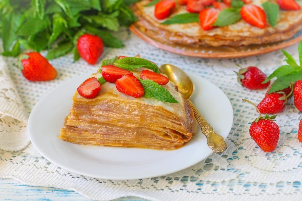 Фуд арт панкейки