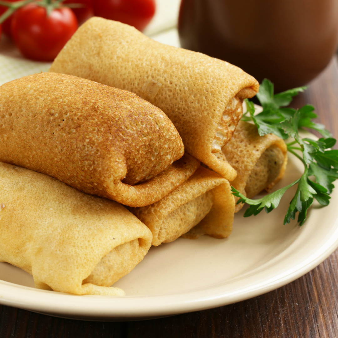 Блины с картошкой