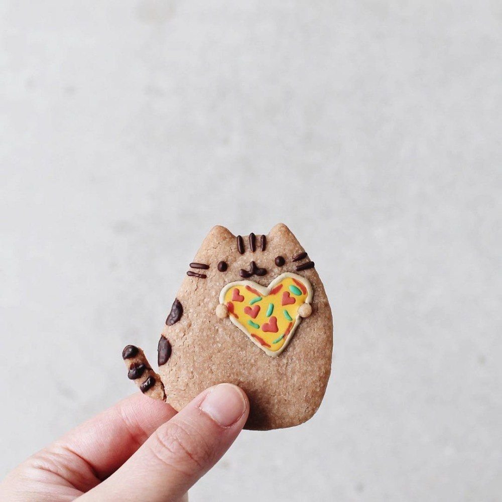Кот печенька