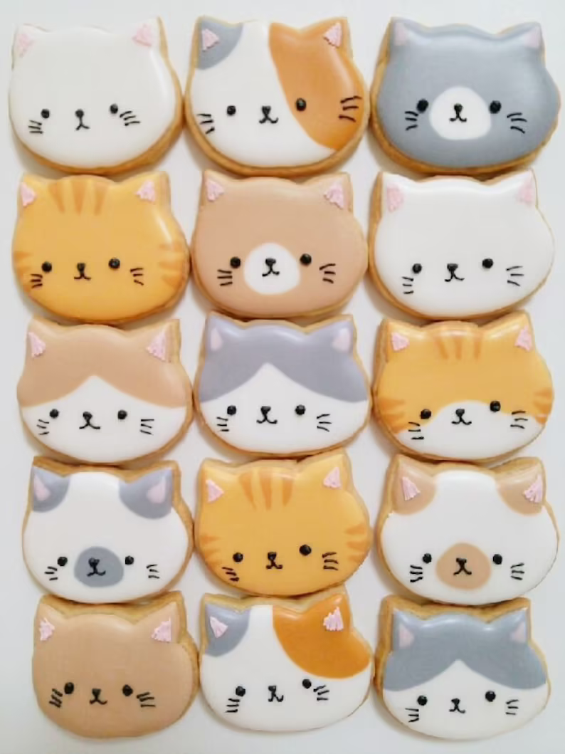 Пряник «котик»