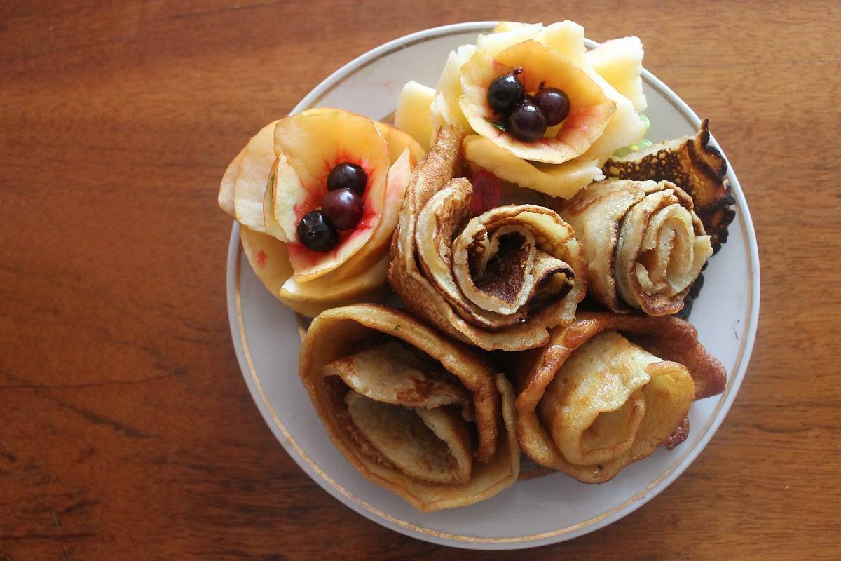 Выпечка блины