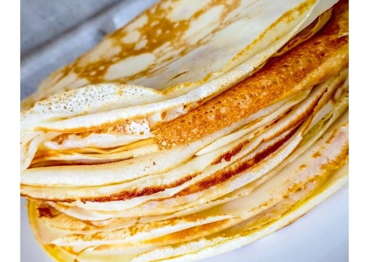 Кружевные блины с начинкой