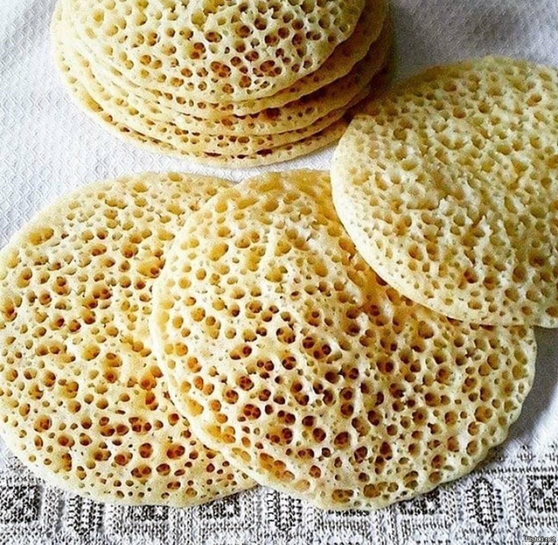 Кружевные блинчики