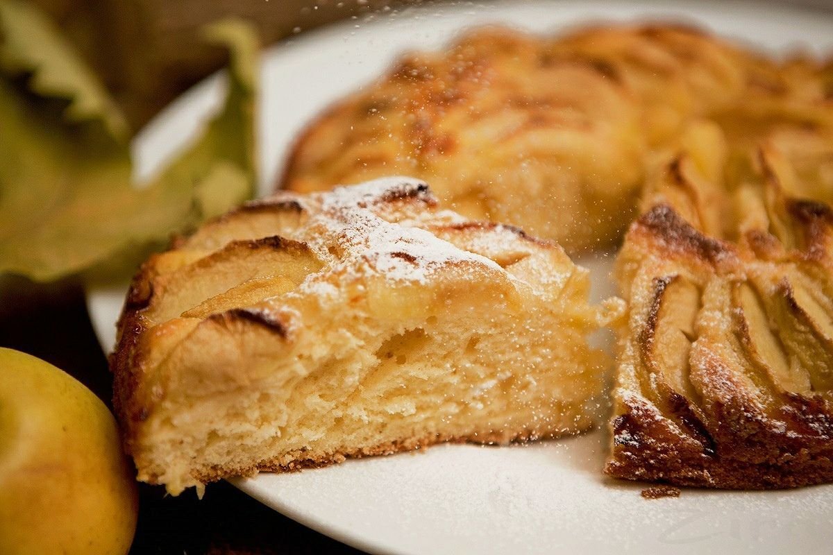 Красивые пироги с яблоками