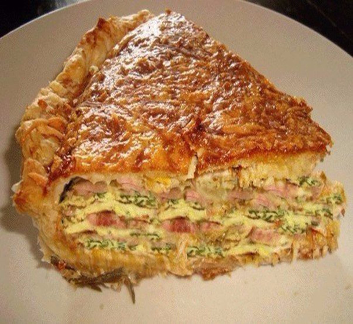 Пирог с брусникой