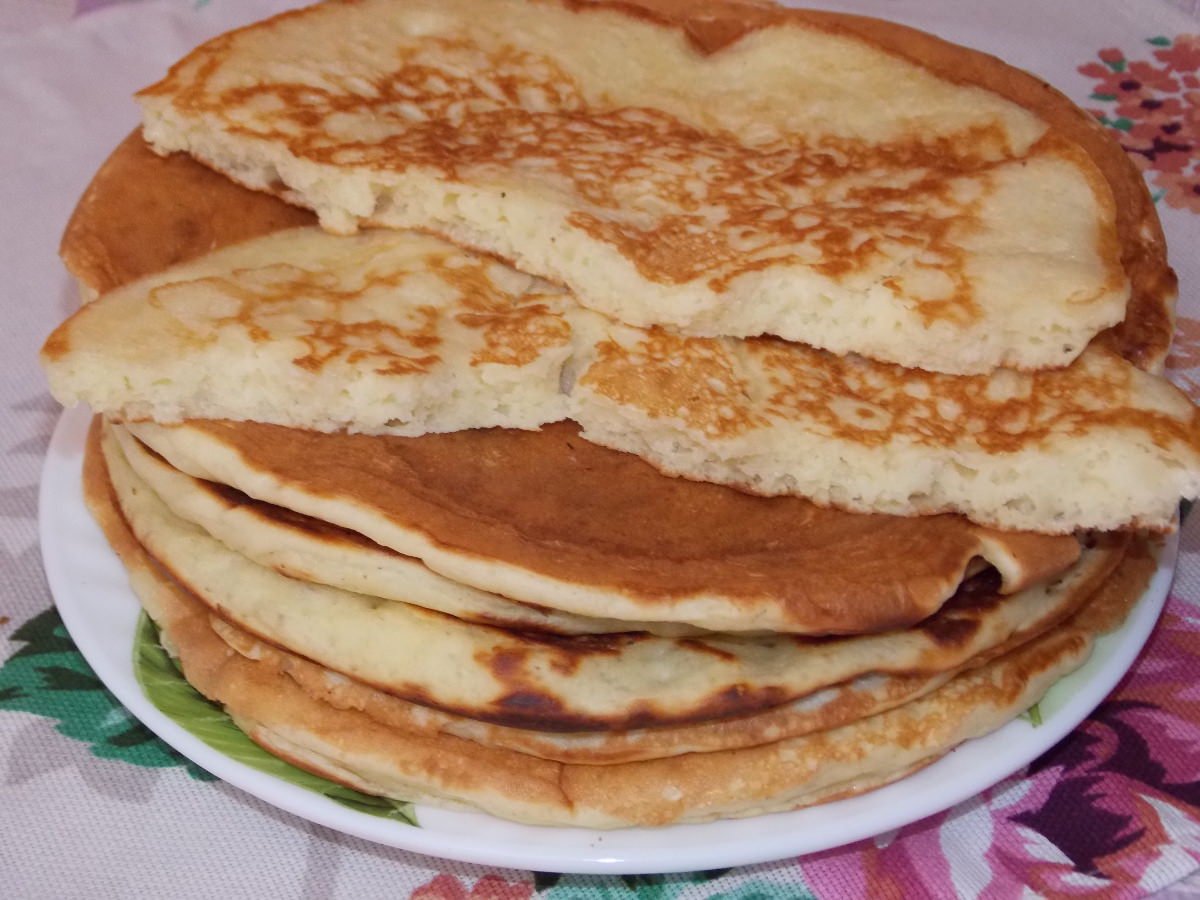 Марокканские блины тесто
