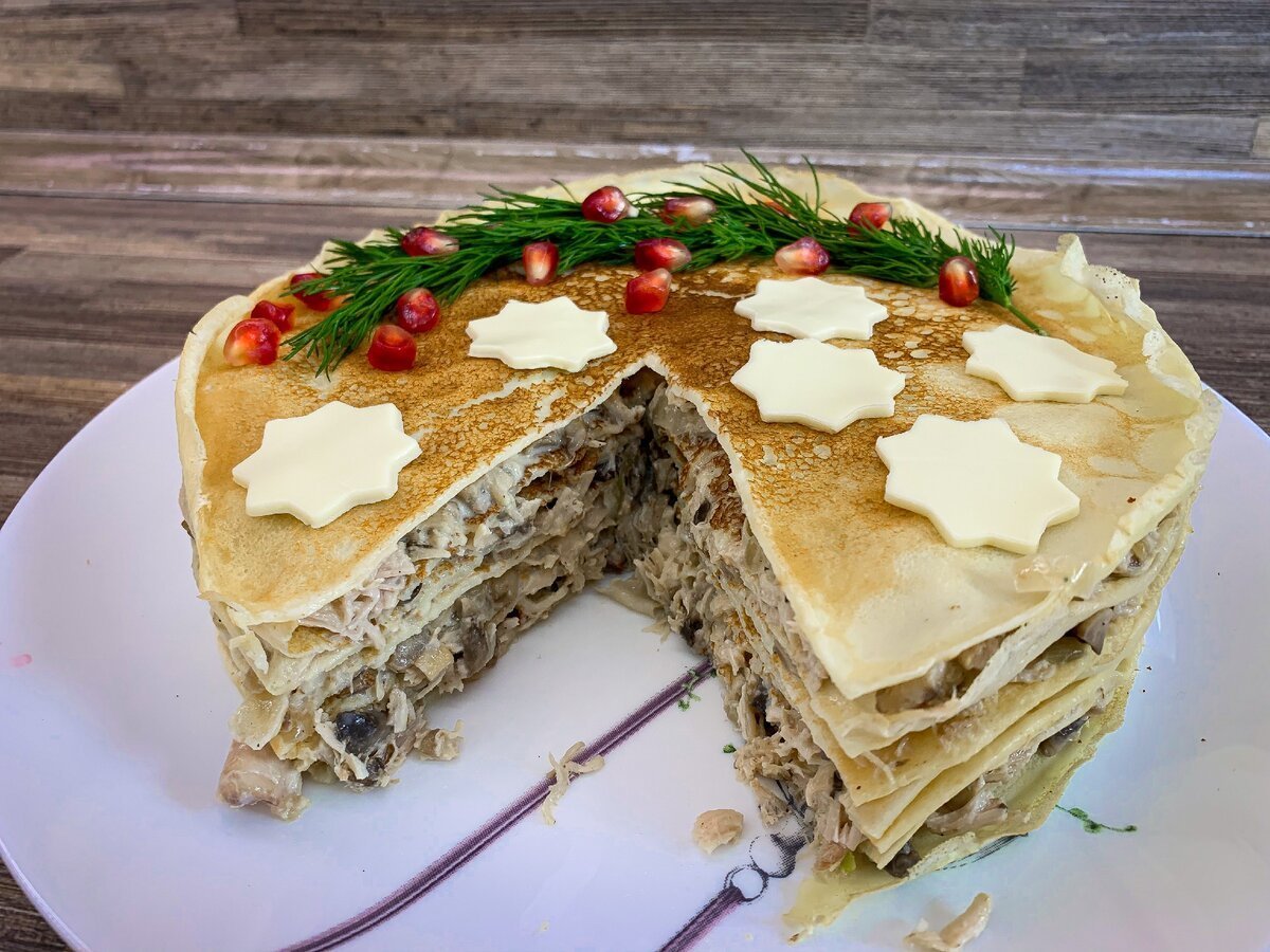 Блинчатый пирог