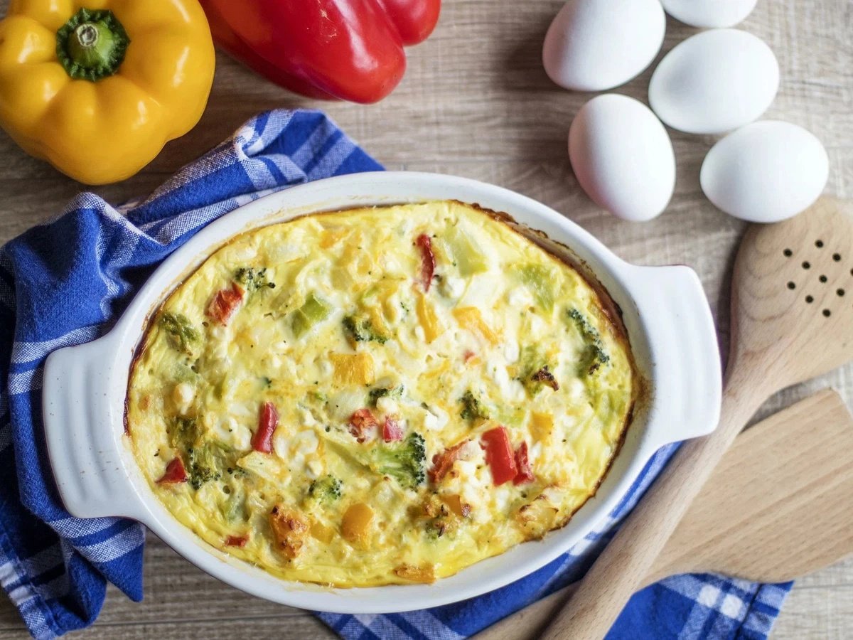 КИШ С грибами и картошкой