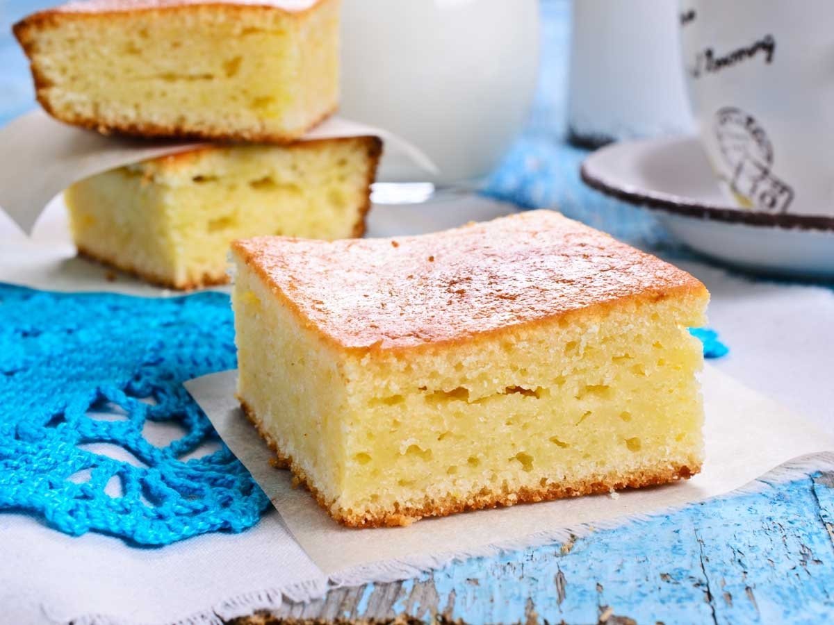 Сметанный пирог с яблоками
