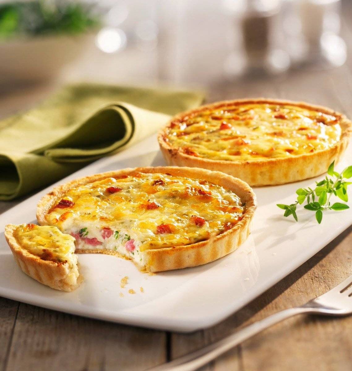 КИШ С тунцом и брокколи