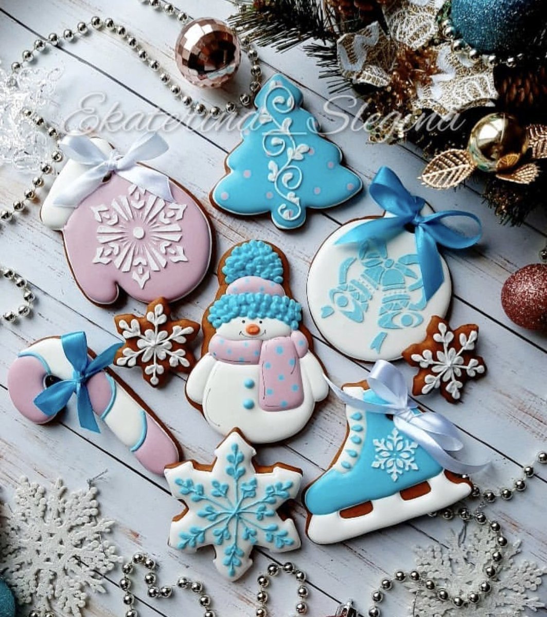 Пряники медовые елка