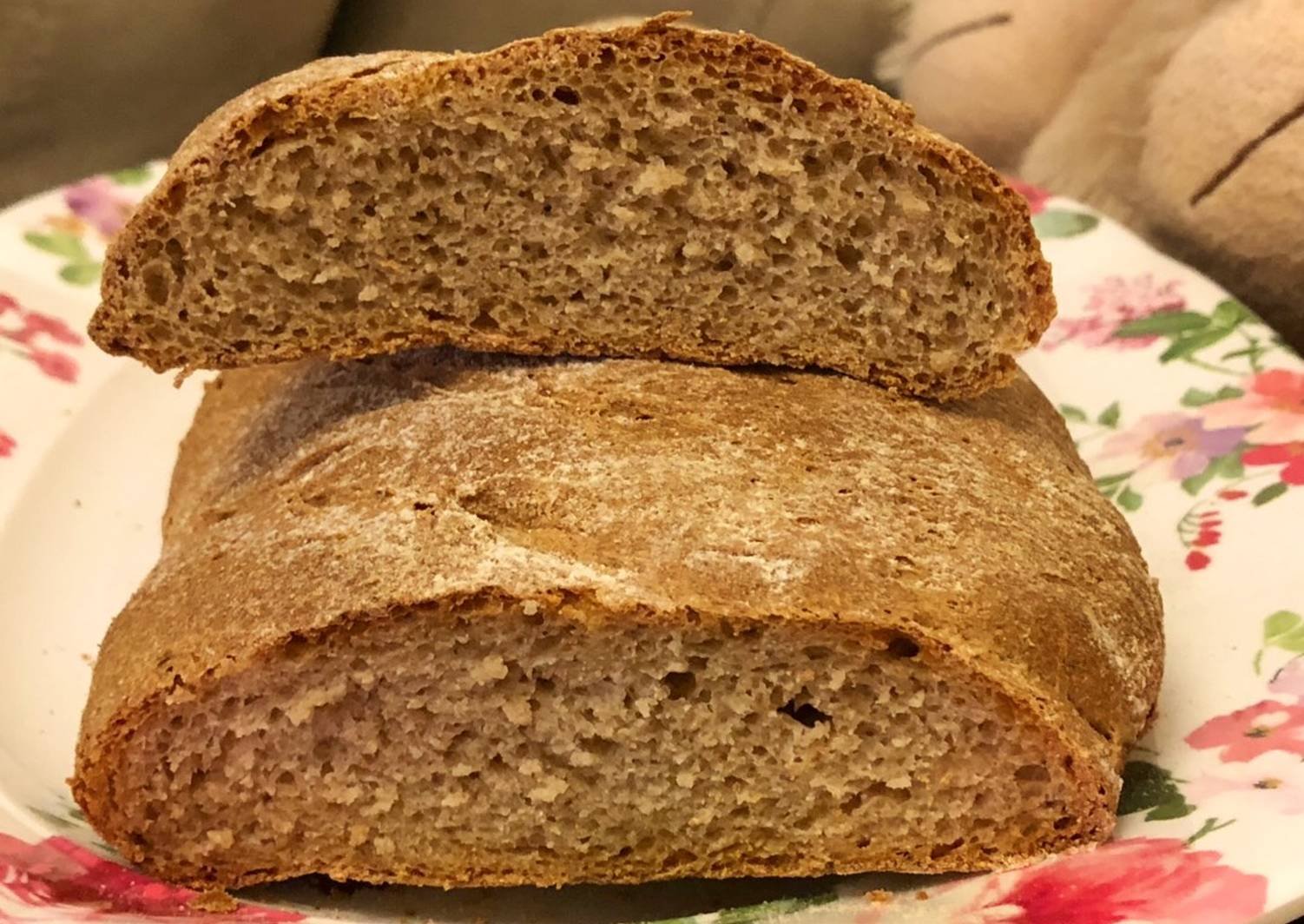 Ржаной хлеб в пост