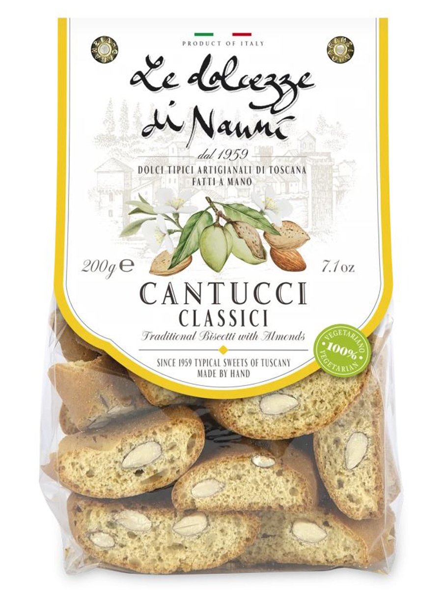Печенье Cantuccini с темным шоколадом