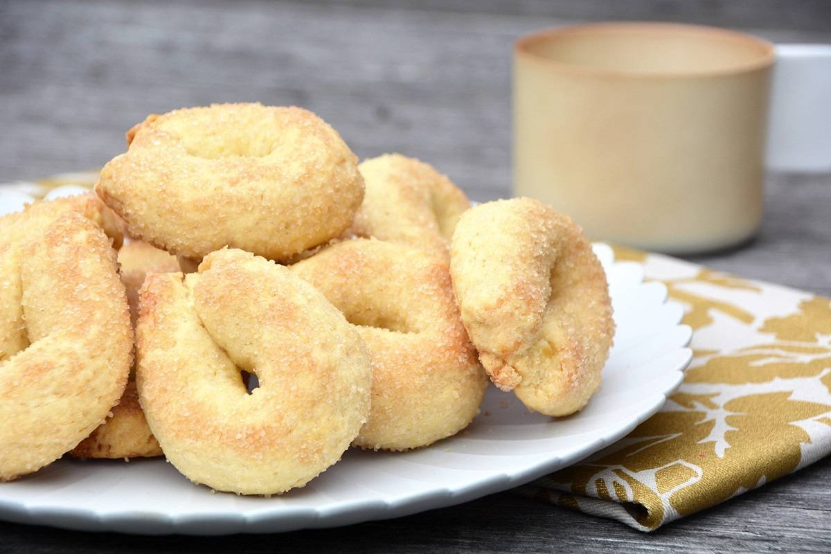Печенье из кукурузной крупы