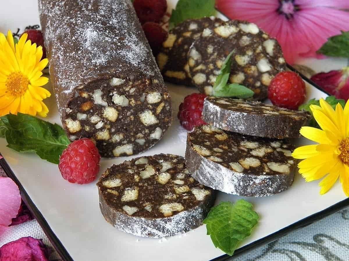Щербет из печенья и какао