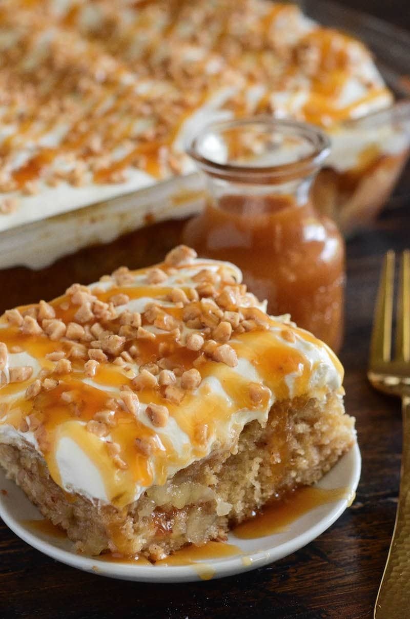 Песочный пирог с яблоками и корицей