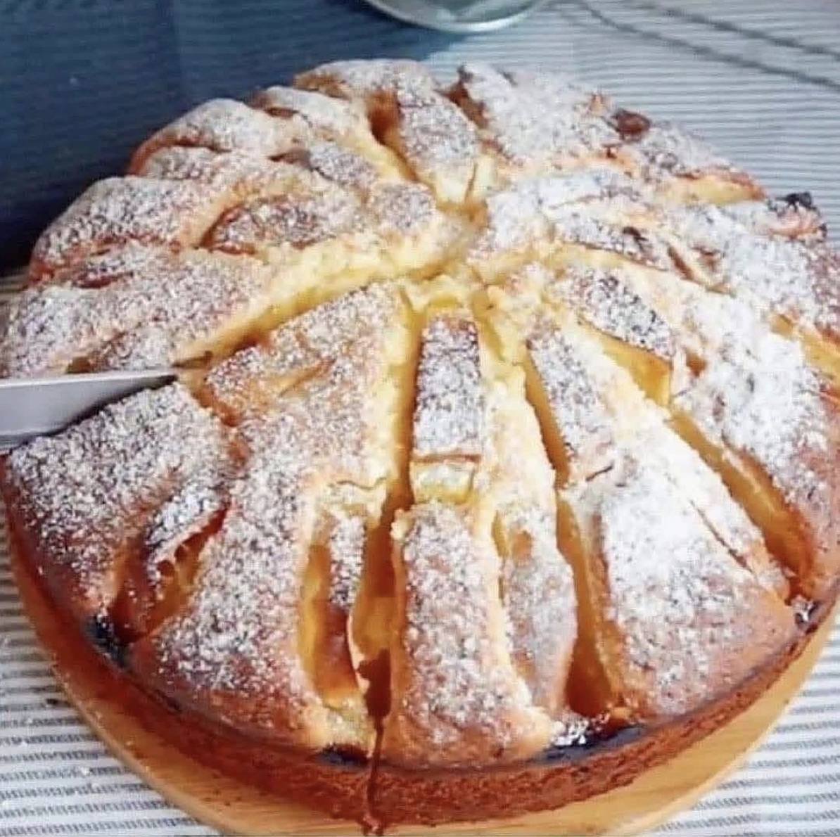Итальянский яблочный пирог