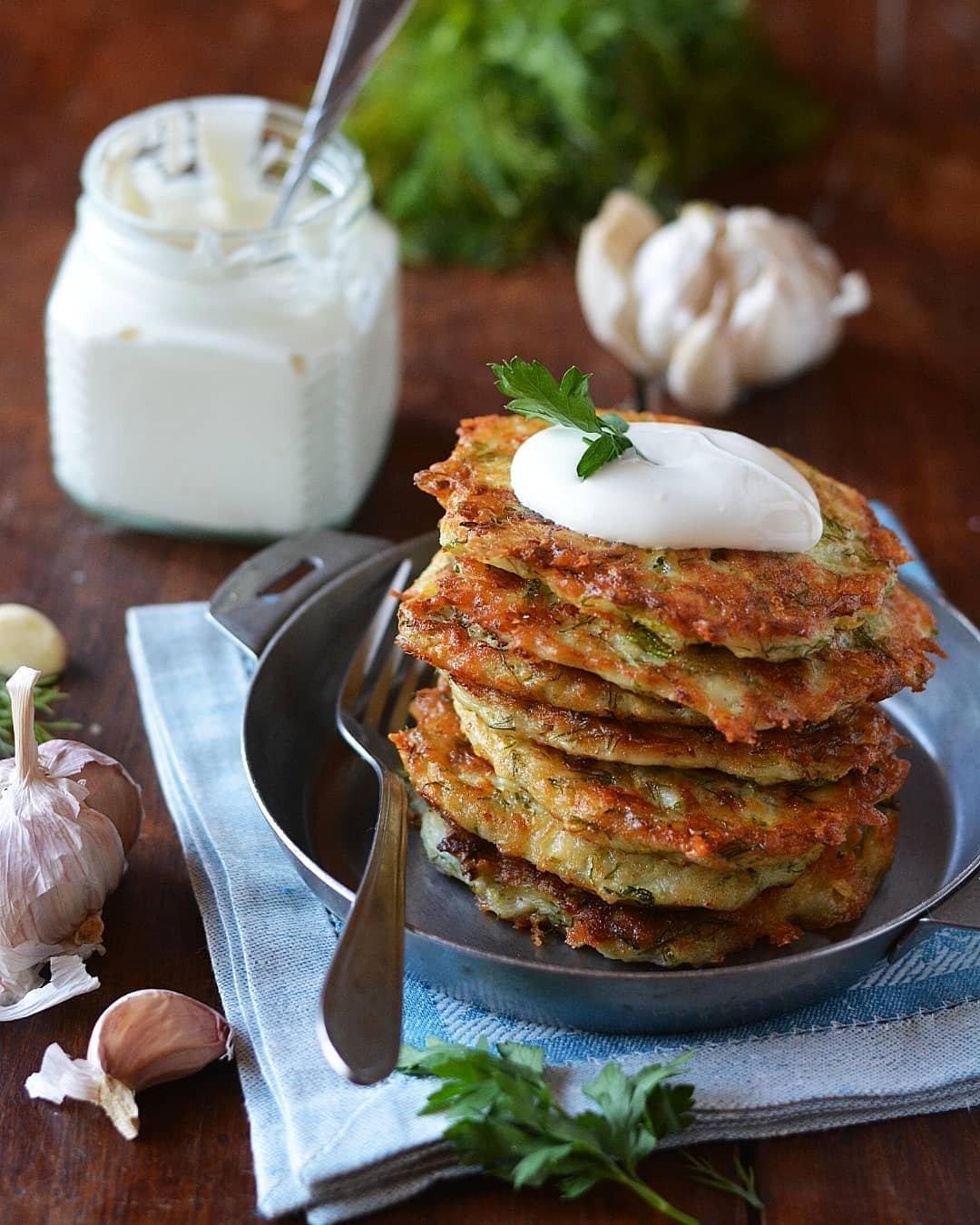 Куриные оладушки