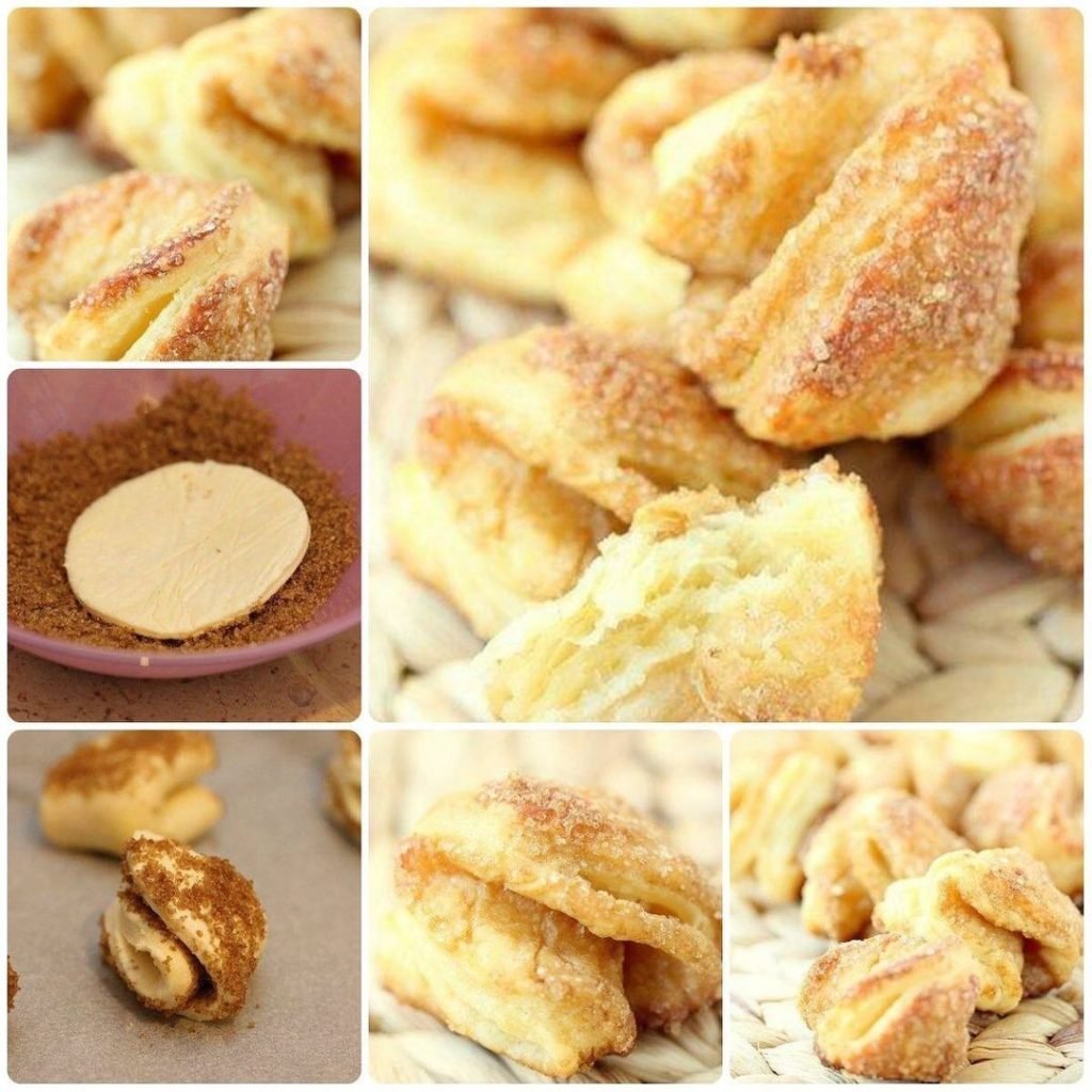 Творожное печенье к чаю