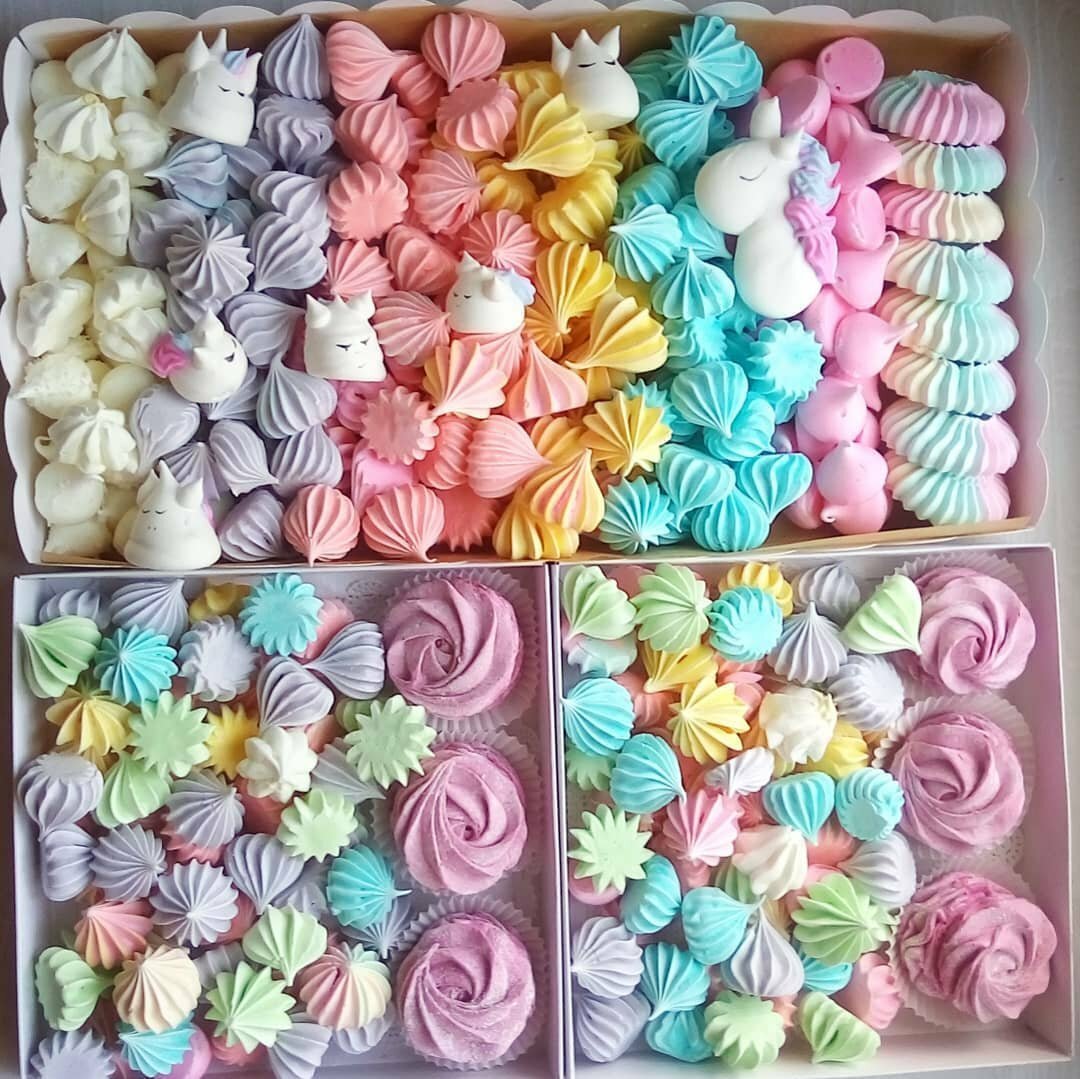 Зефирные розы