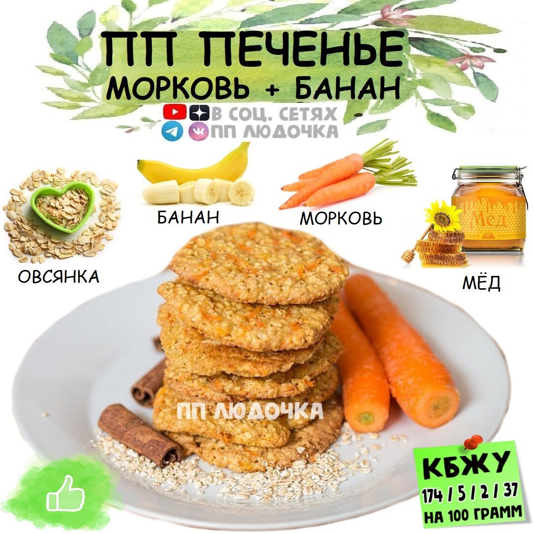Морковные пряники