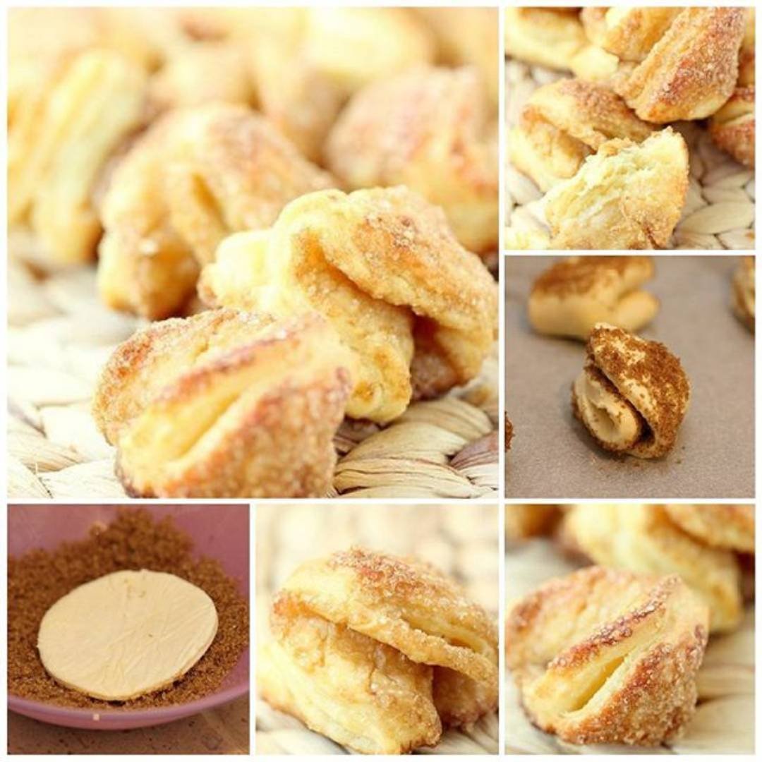 Булочки печенье творожные