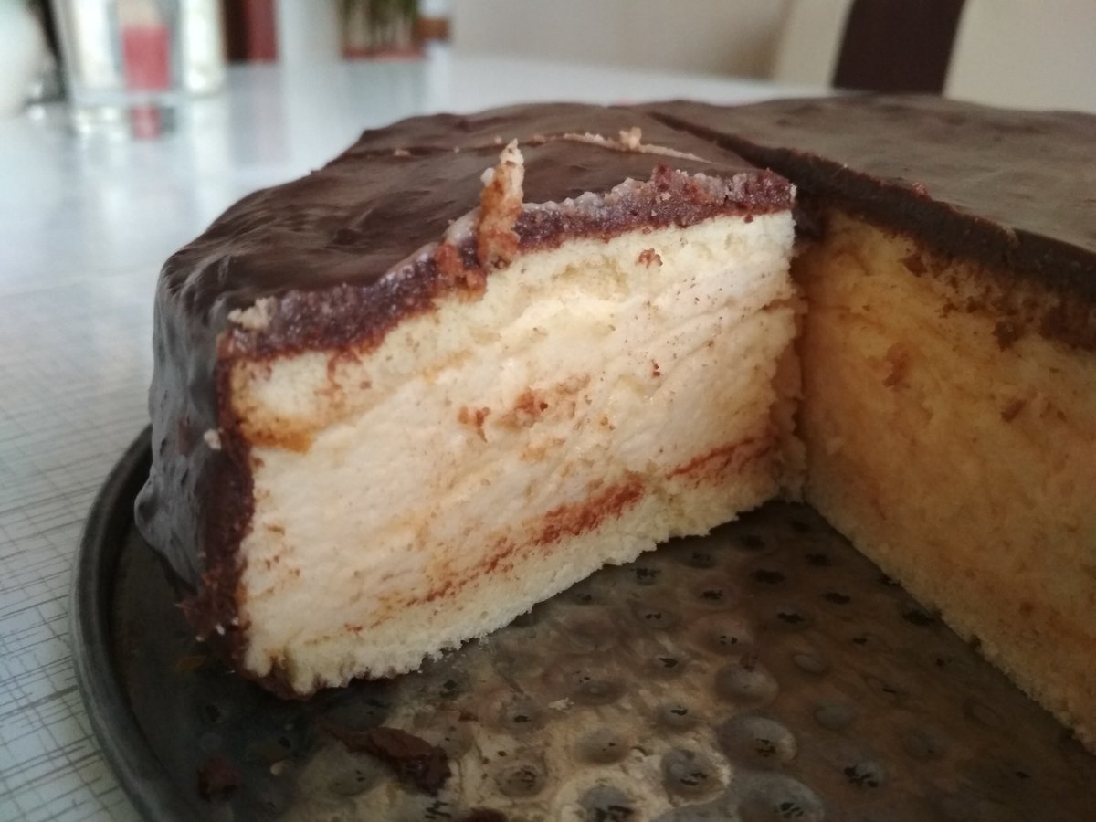 Торт Птичье молоко с манкой