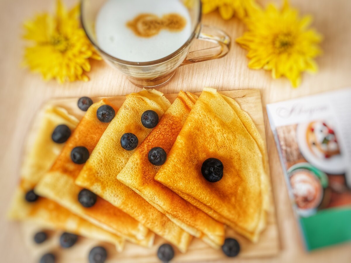 Блинчики с маслом
