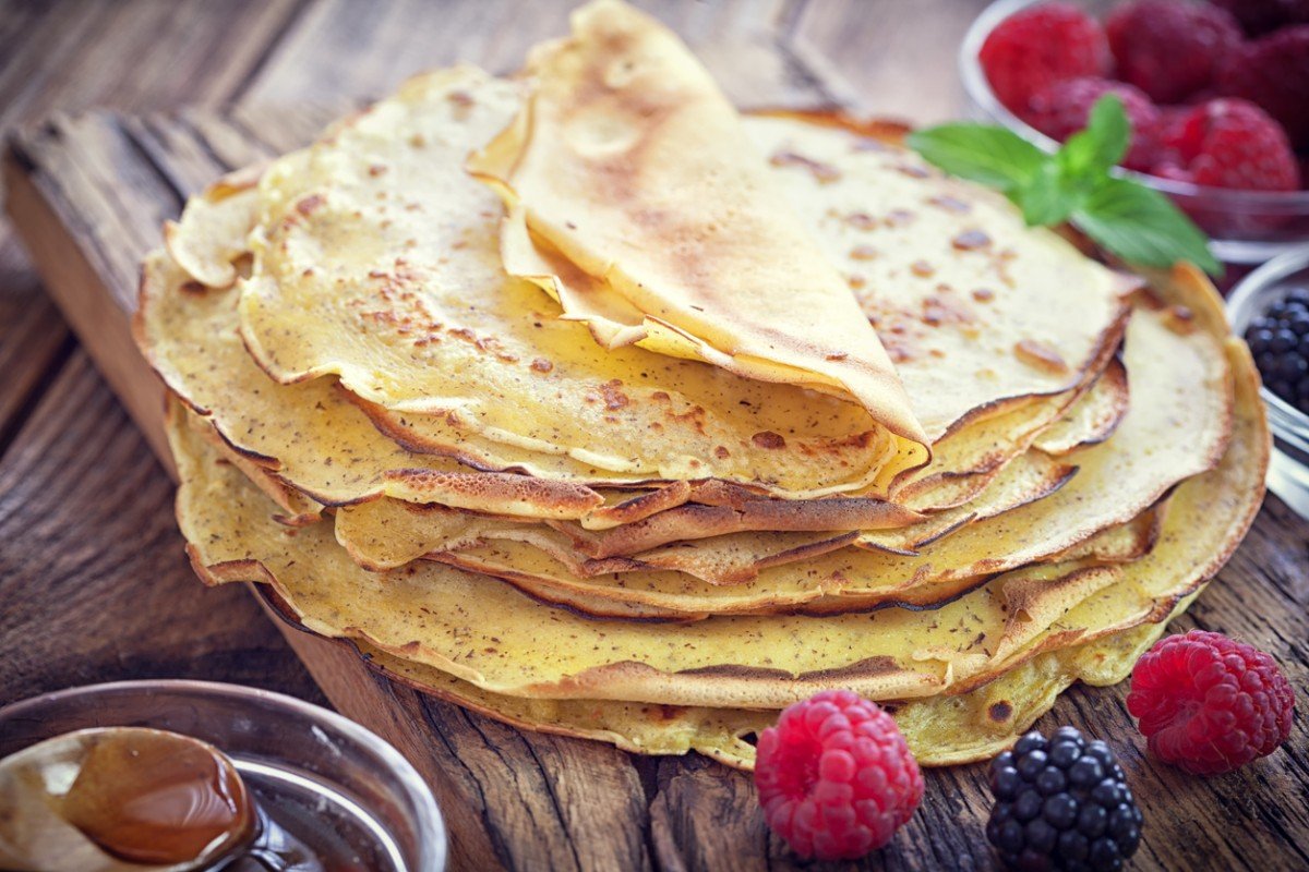 Блины с дырочками