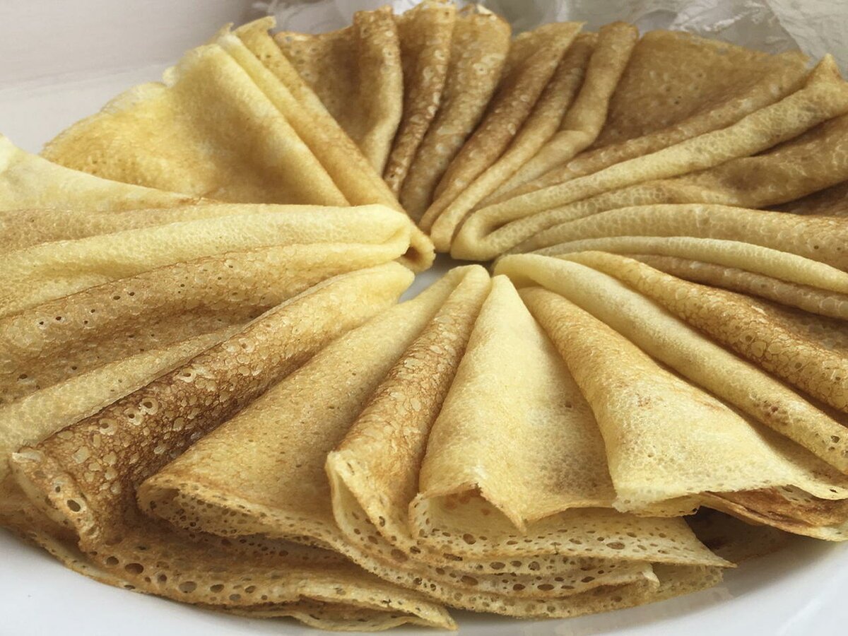 Блины с икрой
