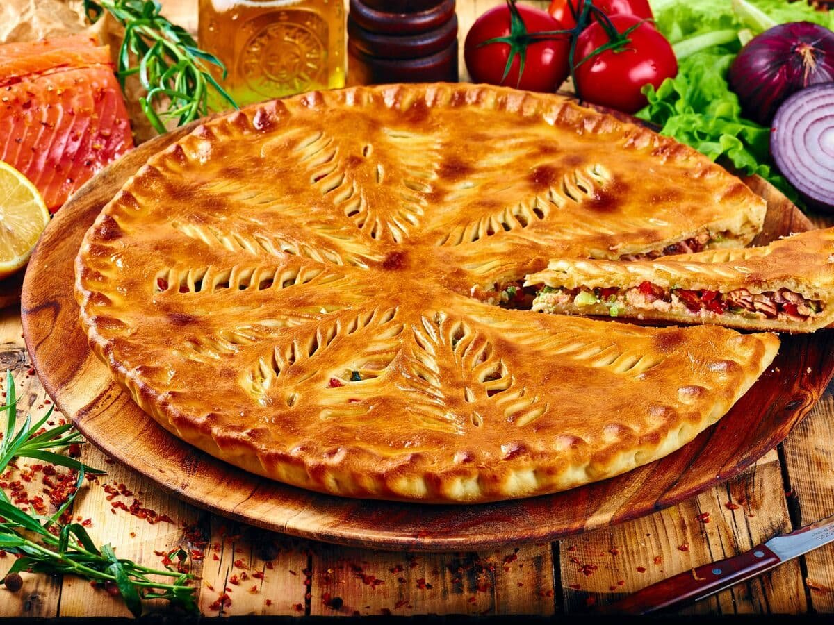 Фыджин пирог с мясом