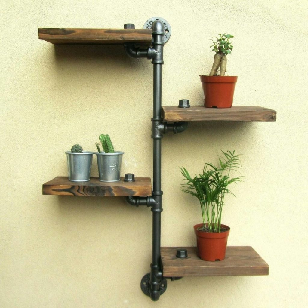 Plant Stand decoration ebony finish