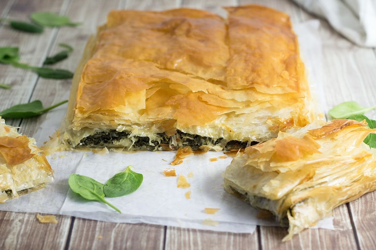 Греческий Spinach pie