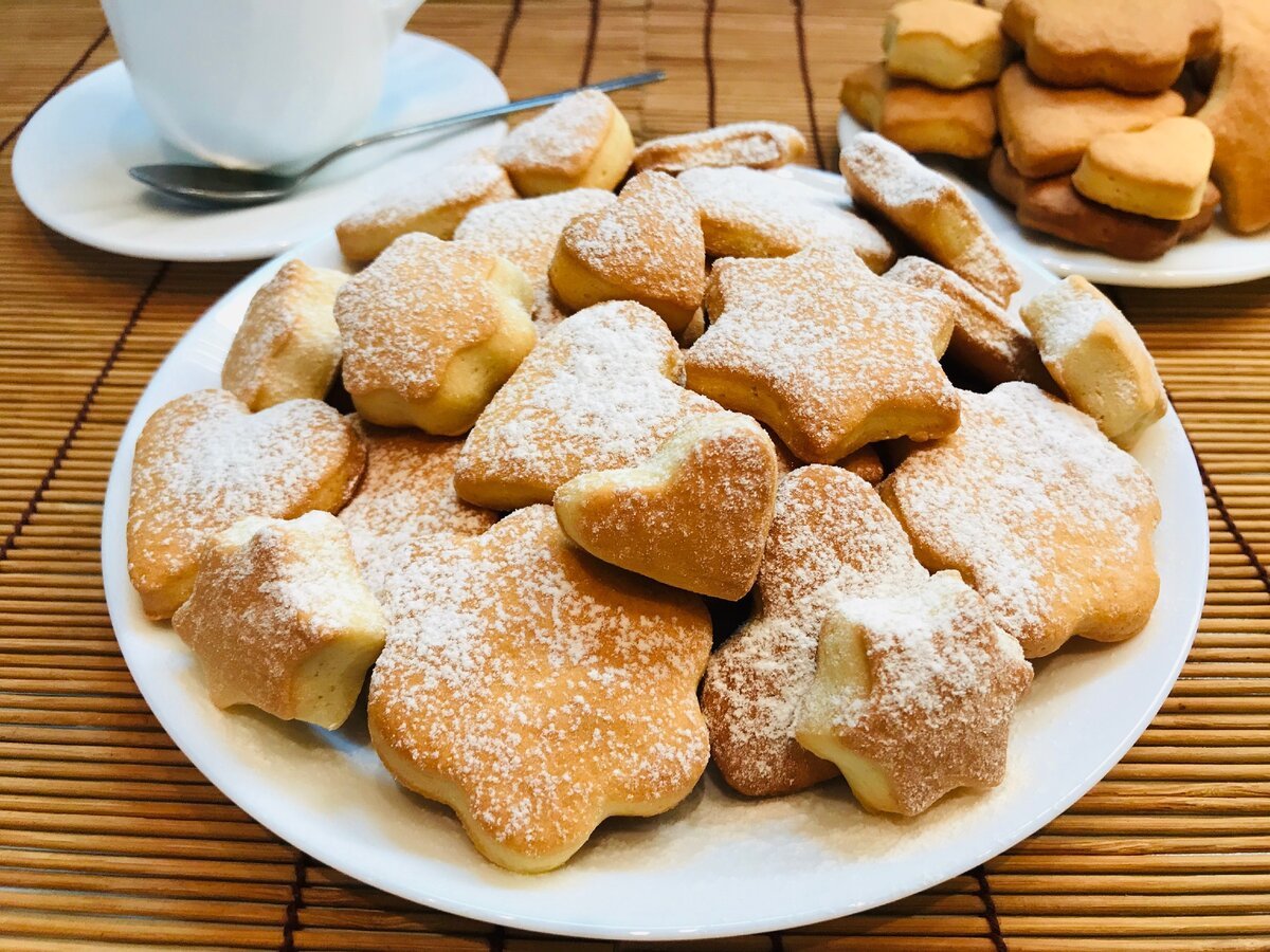 Мягкое печенье на сковороде