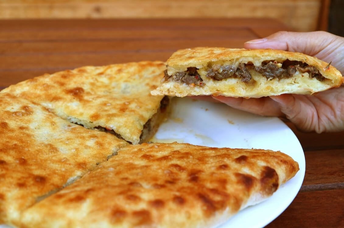 Кубдари с говядиной