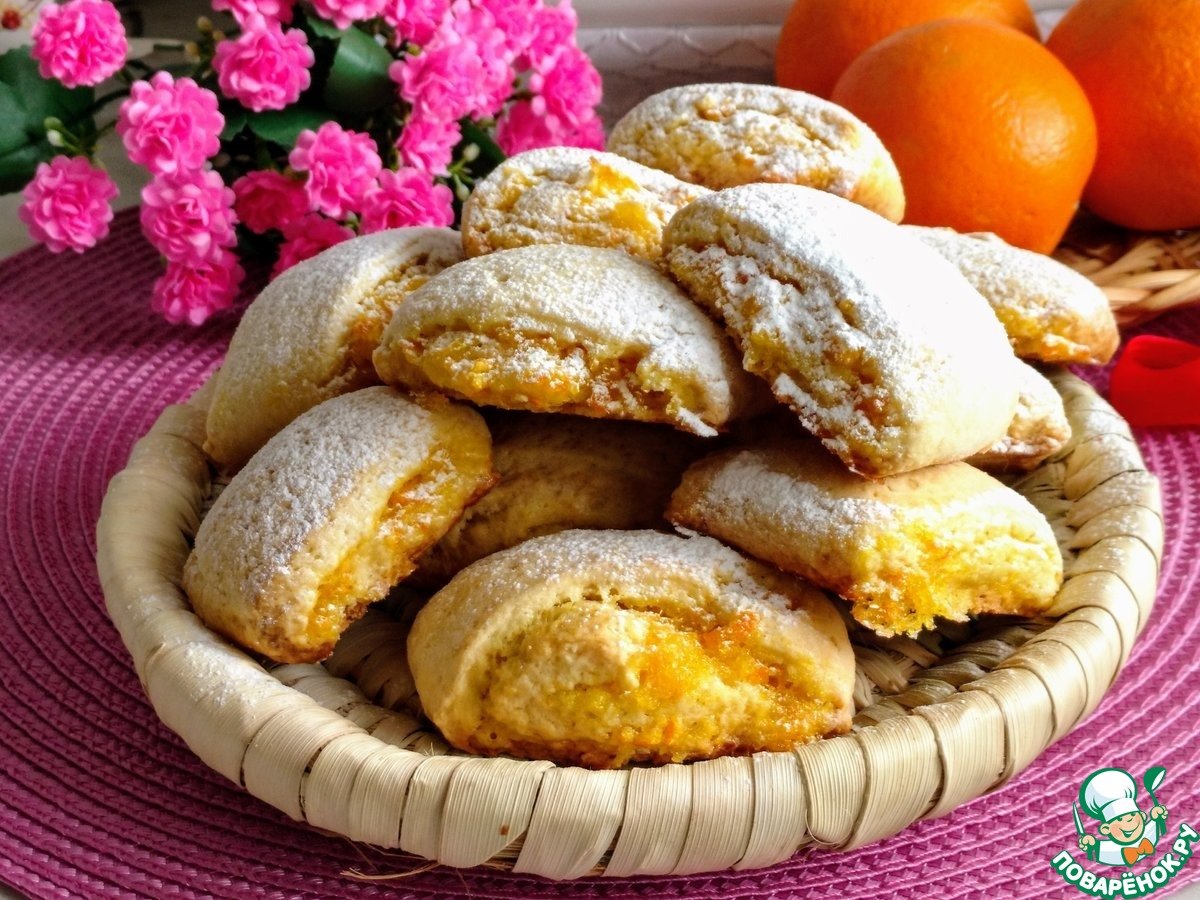Печенье с апельсиновой цедрой
