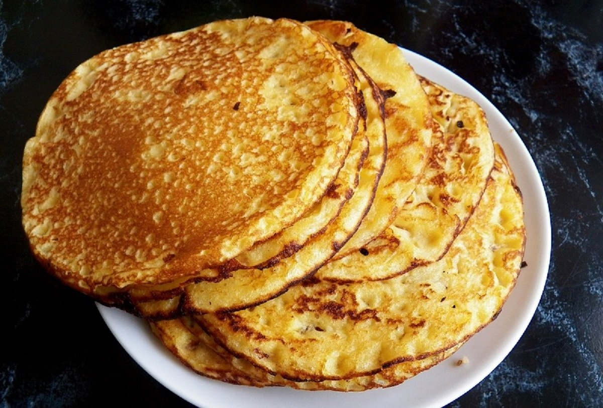 Мордовские пшённые блины
