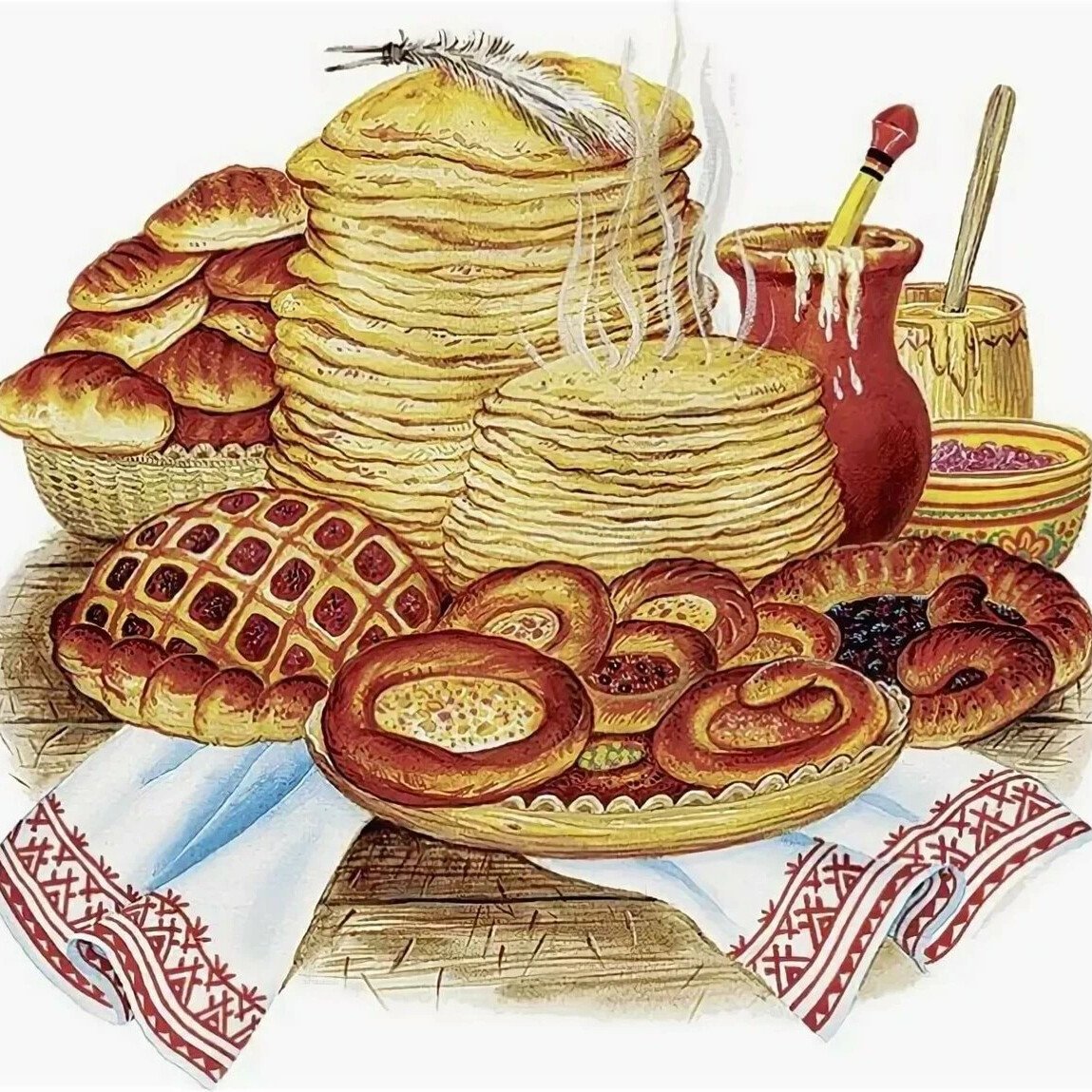 Символы Масленицы