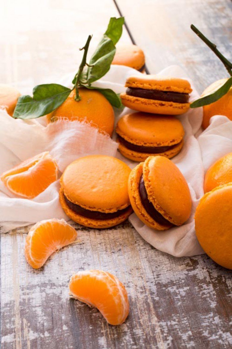 Апельсиновые дольки печенье