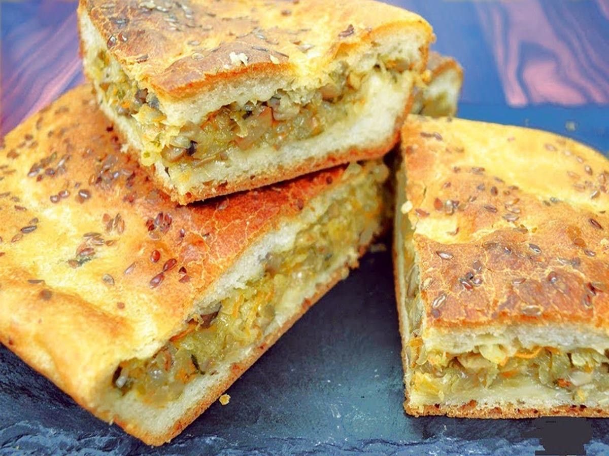 Пирог с капустой
