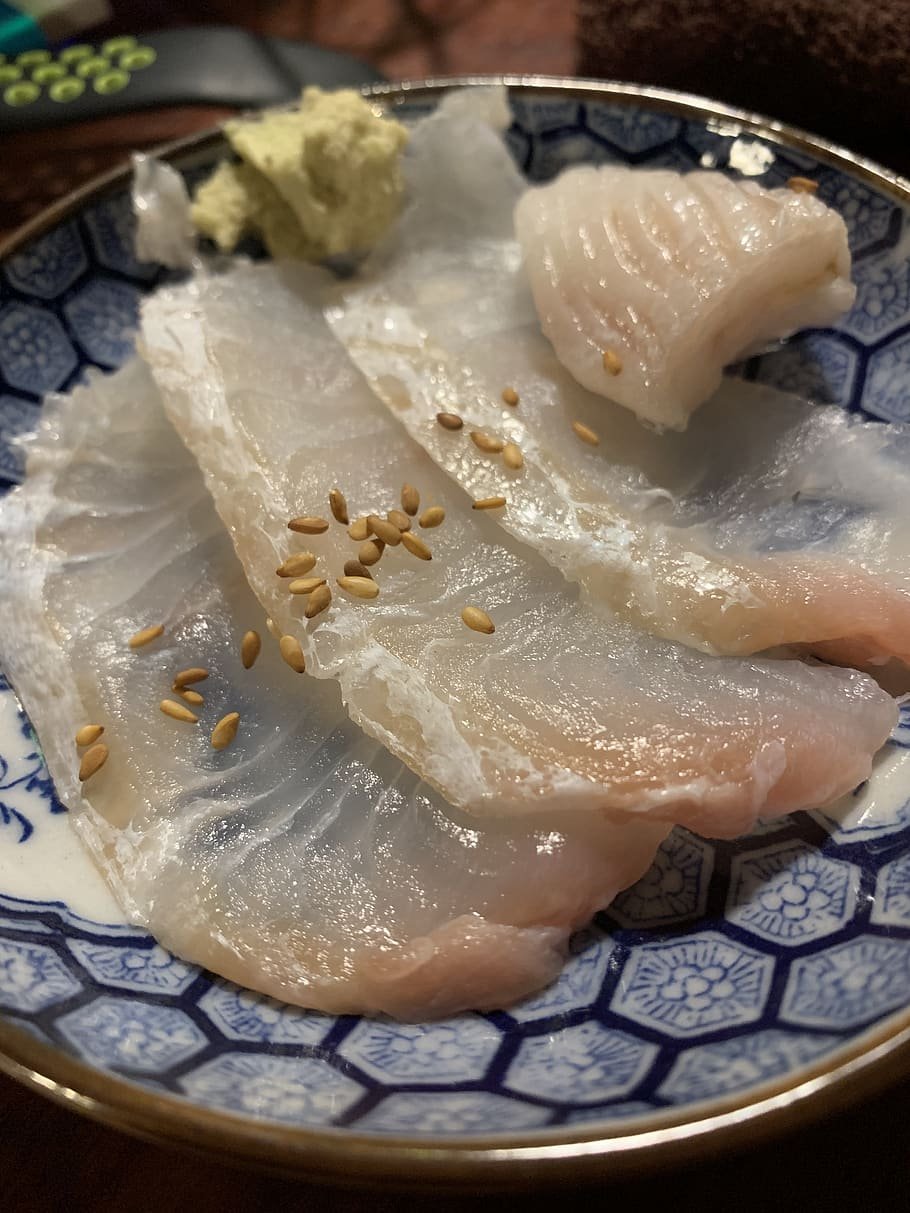 Рыбный японский пирог