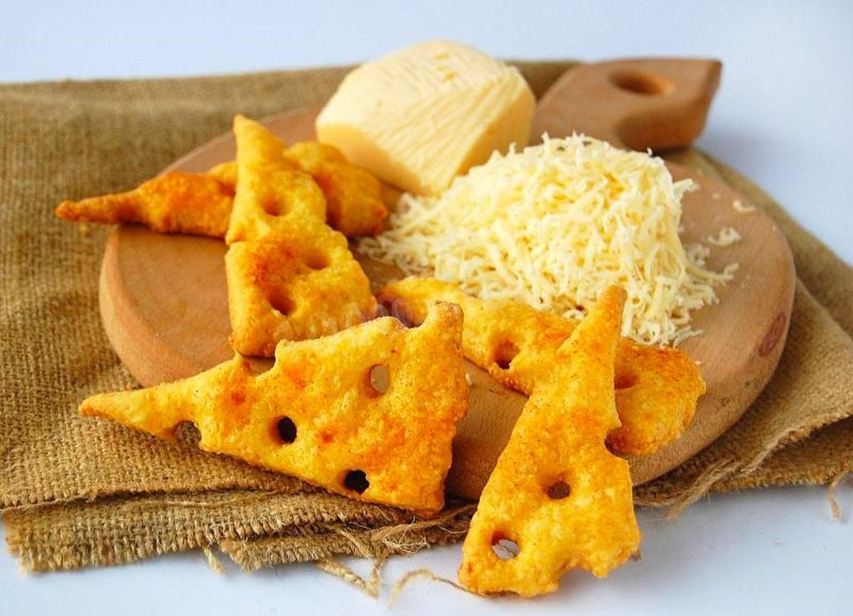 Сырные печеньки