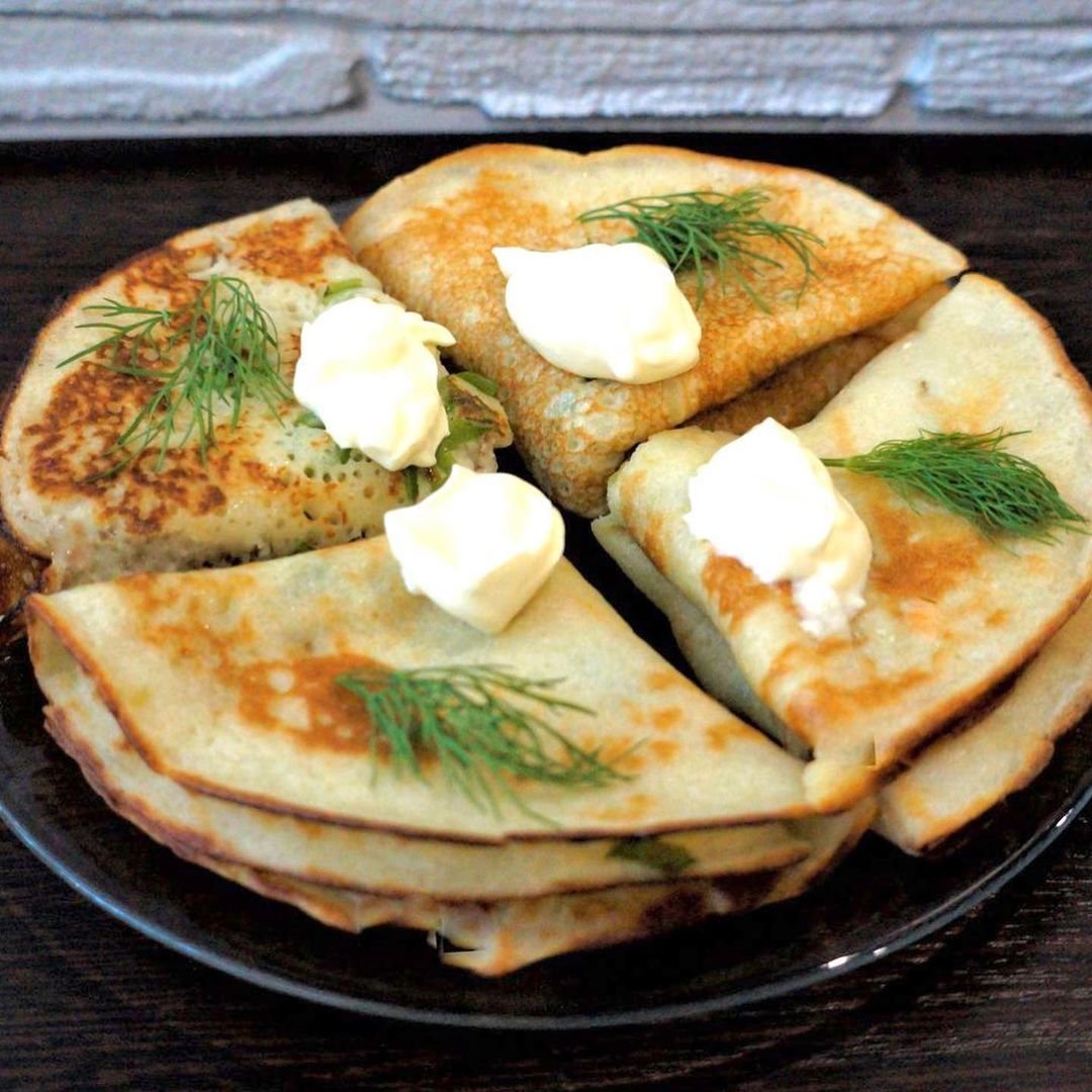Блинчики с картошкой