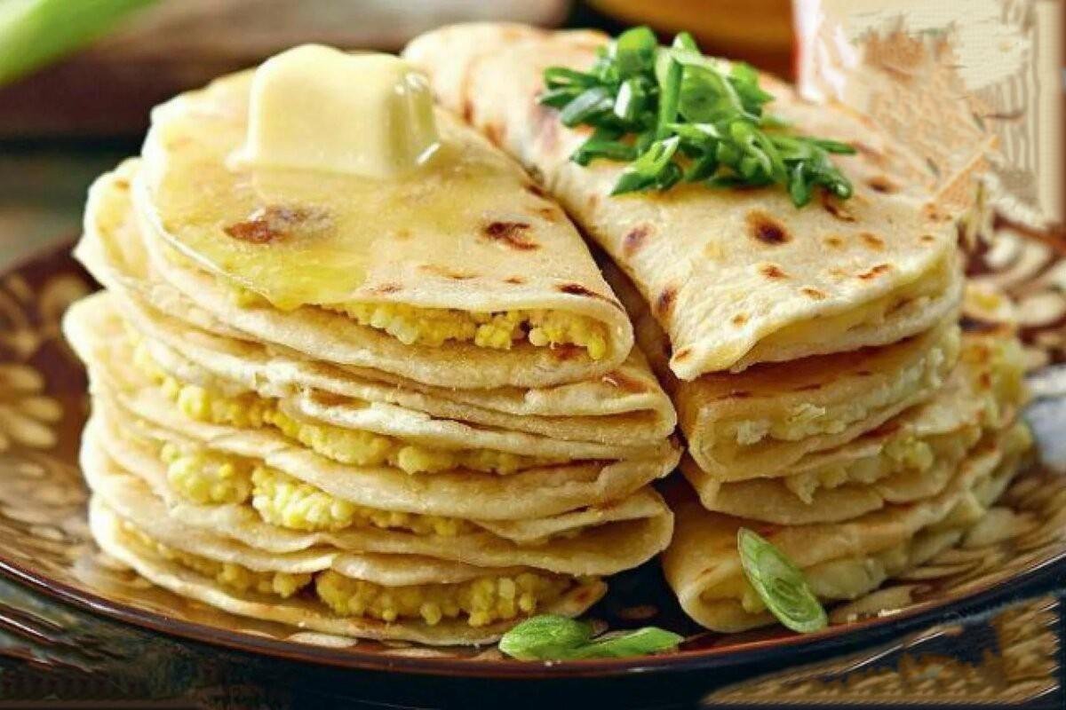 Лепёшки на кефире