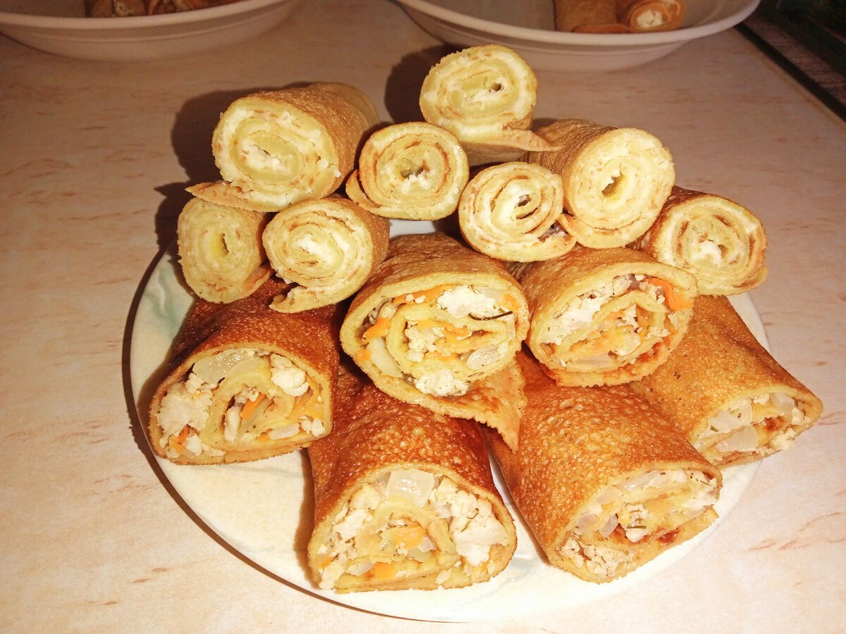 Блинчики на молоке