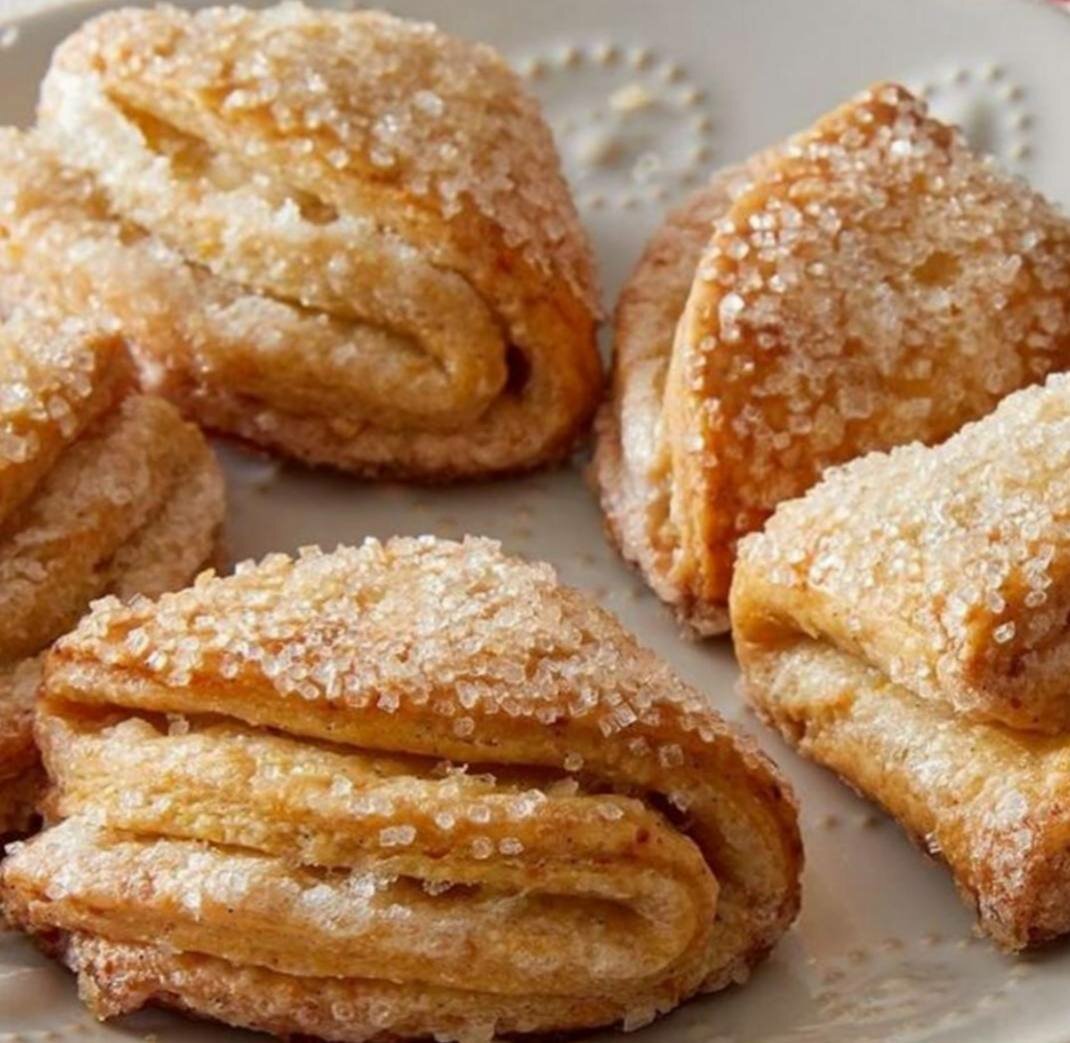 Творожное печенье гусиные лапки