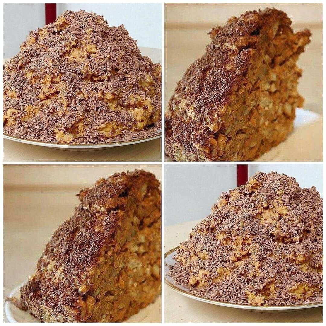 Чизкейк без выпечки со сгущенкой