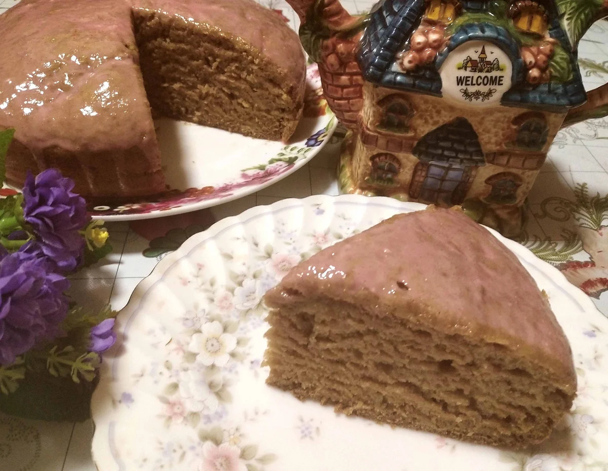 Торт из печенья и какао
